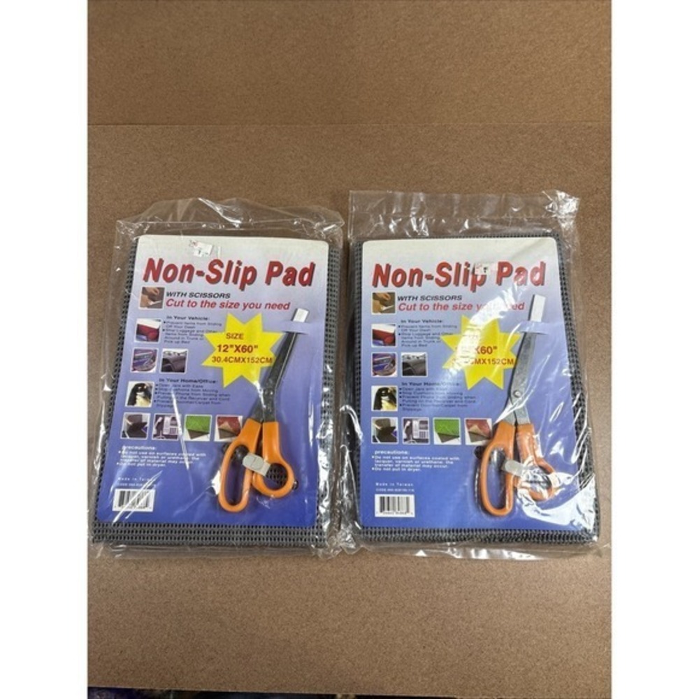 Non Slip Pad Home Office Kitchen Cabinet Auto Craft 12"x60" (2 Pack) BRAND NEW